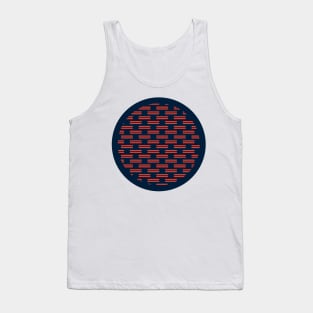 Red n blue dash dash Tank Top